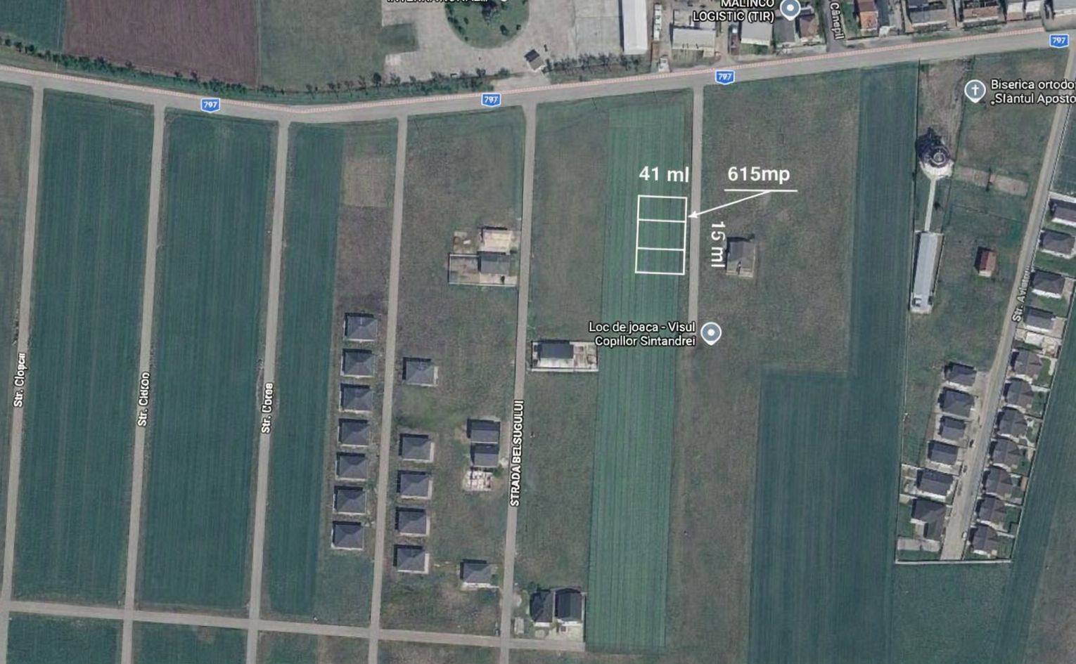 Teren intravilan 615 mp – Sântandrei oportunitate de investiție - Poză 4