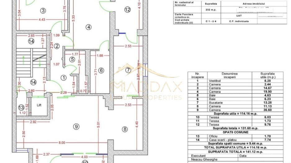 Cladire de birouri + spatiu comercial *1106 mp* // Dorobanti Capitale - Schiță 67