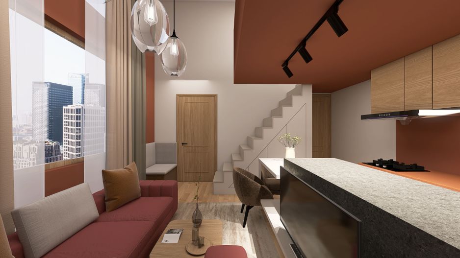 Studio Duplex Pta- Victoriei - Buzești - Poză 8