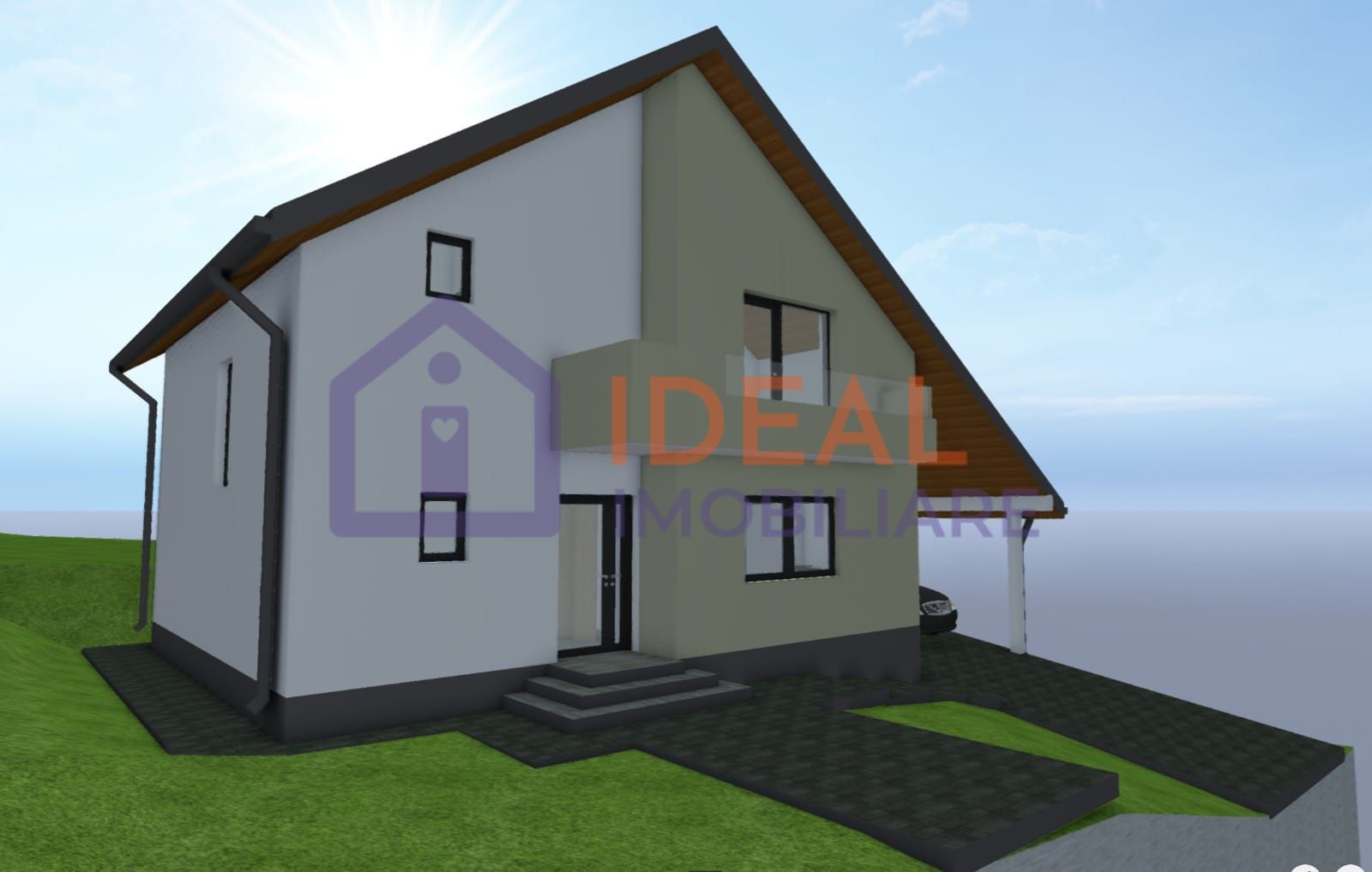 Casa Individuala cu 5 camere si 500 mp de curte, in Selimbar - Poză 6