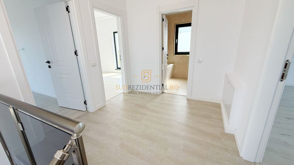Vila individuala de vanzare, curte spatioasa, 4 camere, Berceni, Ilfov - Poză 11