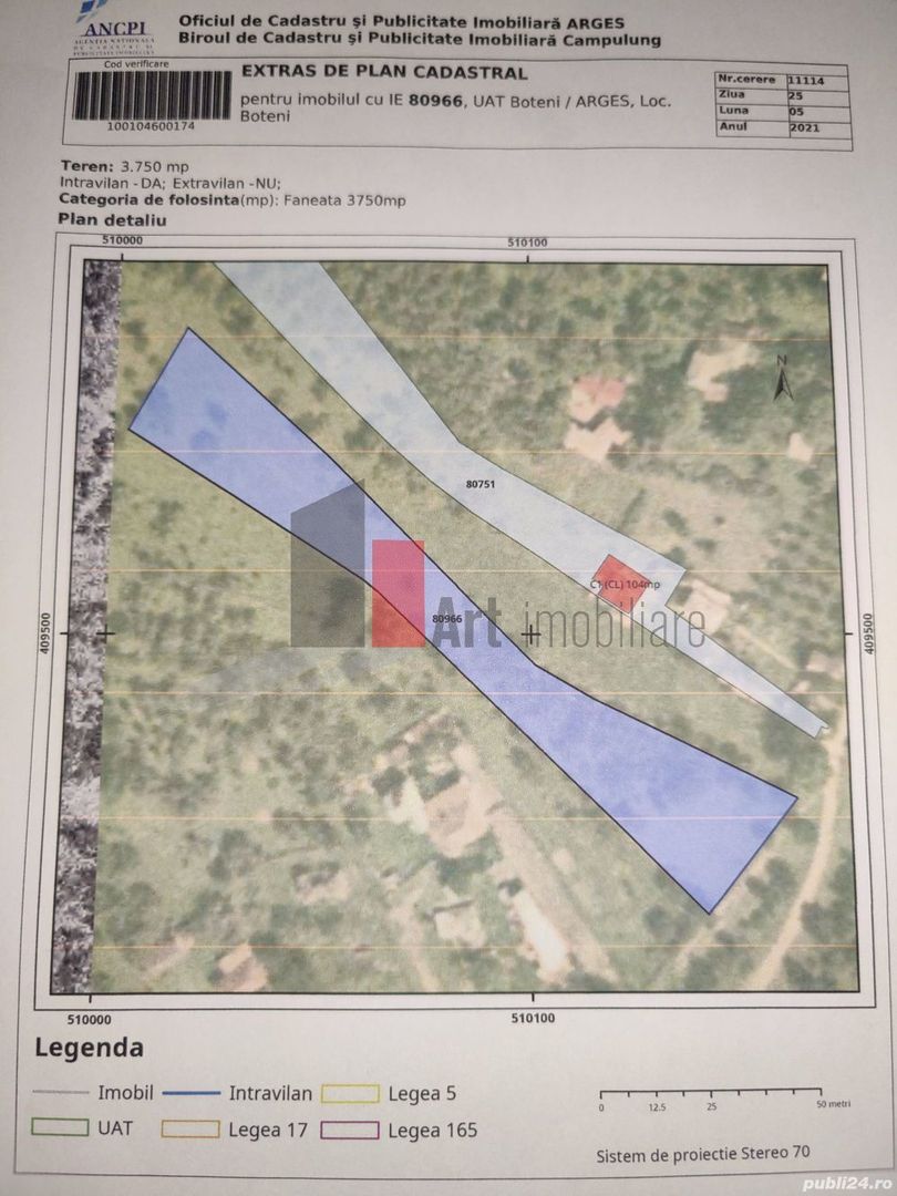 Teren intravilan Boteni Arges - Poză 6