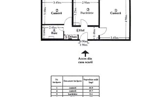 Apartament 2 Camerare I Astra - Poză 2