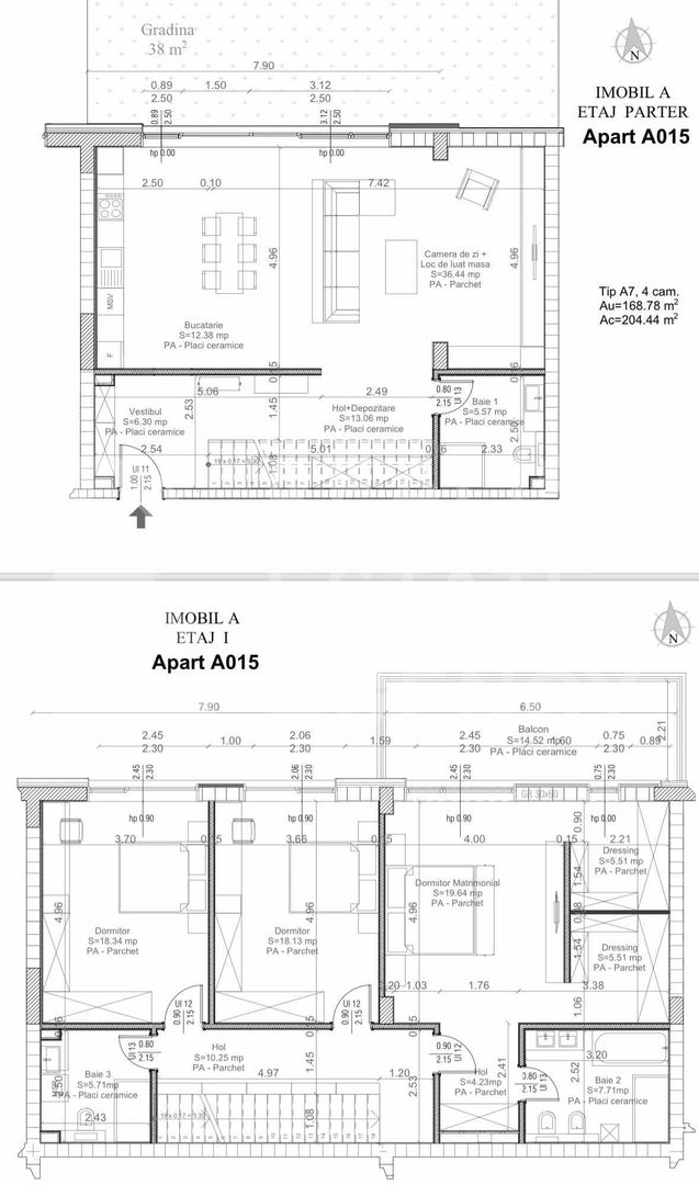 Vânzare, apartament, 4 camere, str. Iancu Nicolae - Schiță 19