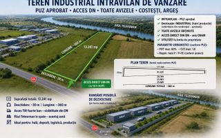 🏭 Teren industrial 13.241 mp | Costești, Argeș - Poză 1