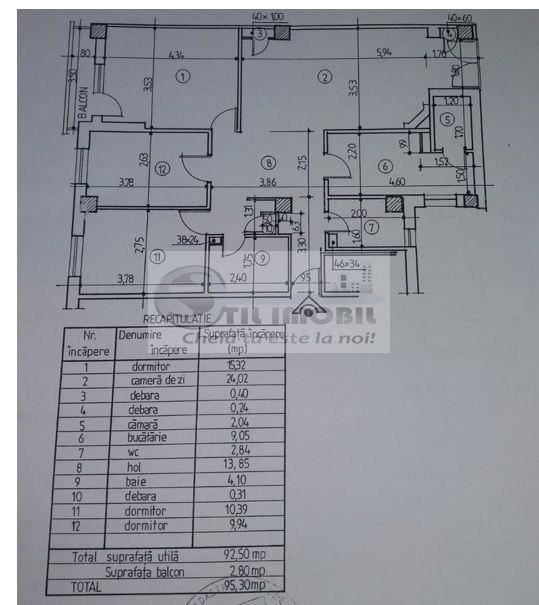 Apartament 4 camere - Hala Centrala - Poză 16