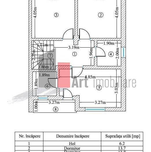 Casa curte Popesti Leordeni - A0 - Poză 3