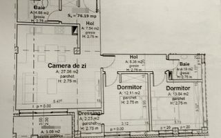 Apartament cu 3 camere la cheie! - Poză 15