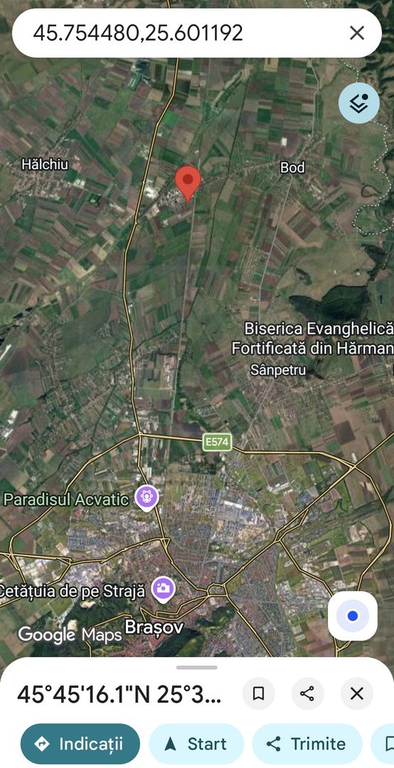 Teren intravilan, intrarea Bod dinspre Brasov, COMISION 0% - Poză 2
