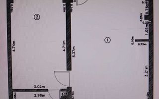 Apartament 2 camere | Semi-mobilat | Liber imediat - Poză 9