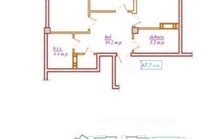 Vânzare, apartament, 2 camere, str. Nicolae Dimo, Durlești - Poză 2