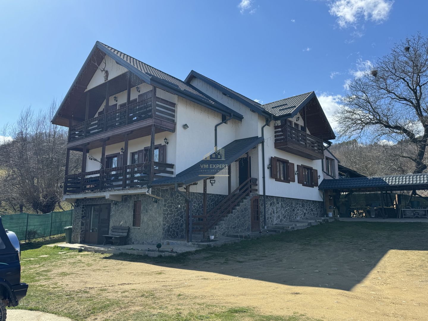 VILA 7 CAMERE TEREN 872 MP BUGHEA ARGES - Poză 50