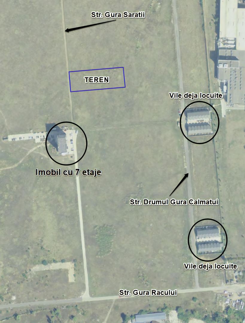 Teren intravilan Theodor Pallady - Drumul Gura Calmatui - Poză 1