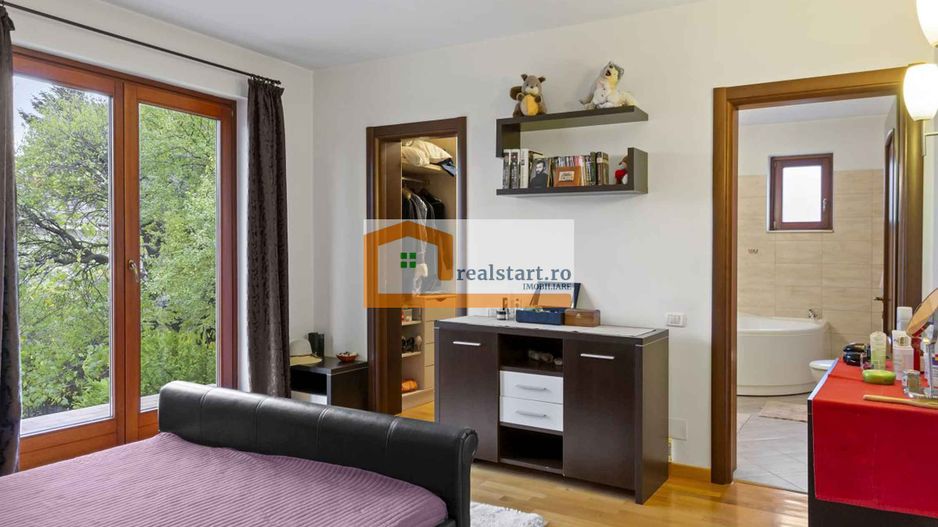 La Liziera Padure, Vila cu teren 685mp, mobilata si utilata - Poză 24