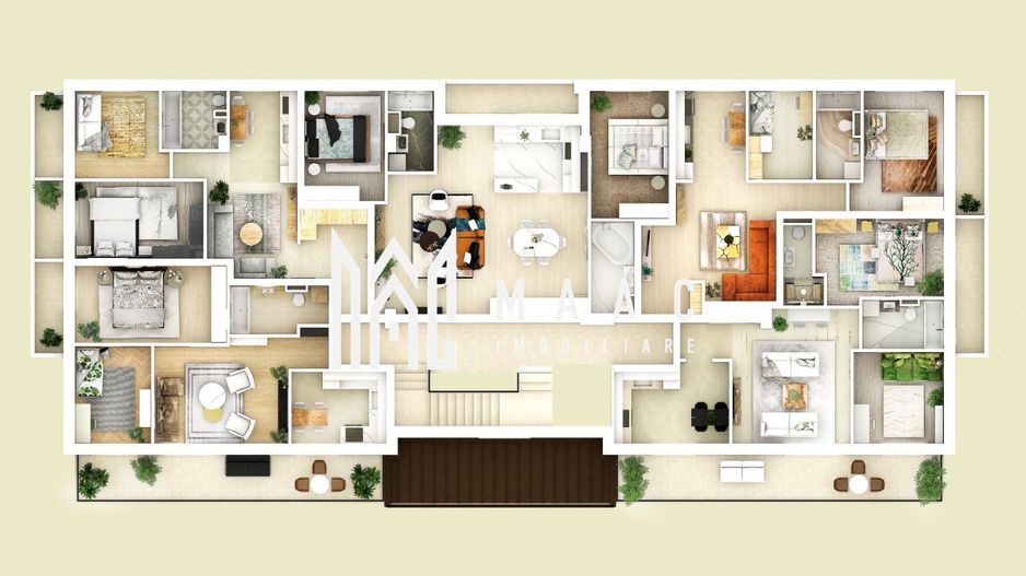 Comision 0% | Apartament 3 camere | Balcon - Poză 1