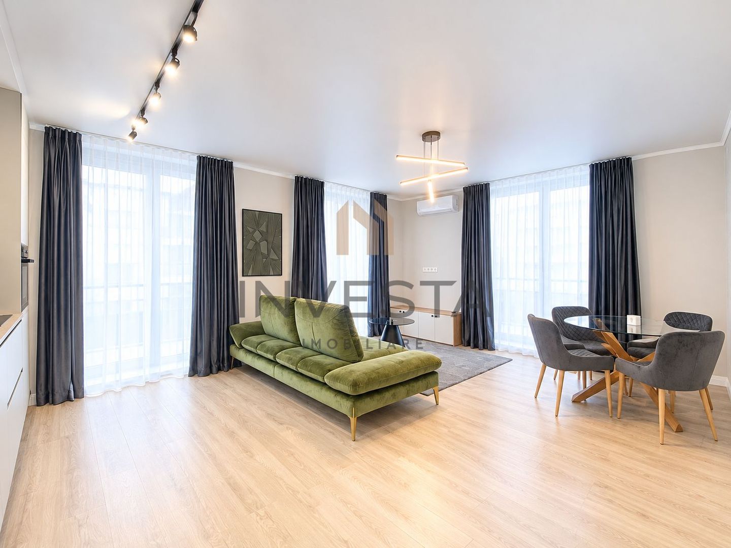 Apartament 2 camere modern cu 2 balcoane, parcare,bloc nou, Grigorescu - Poză 2