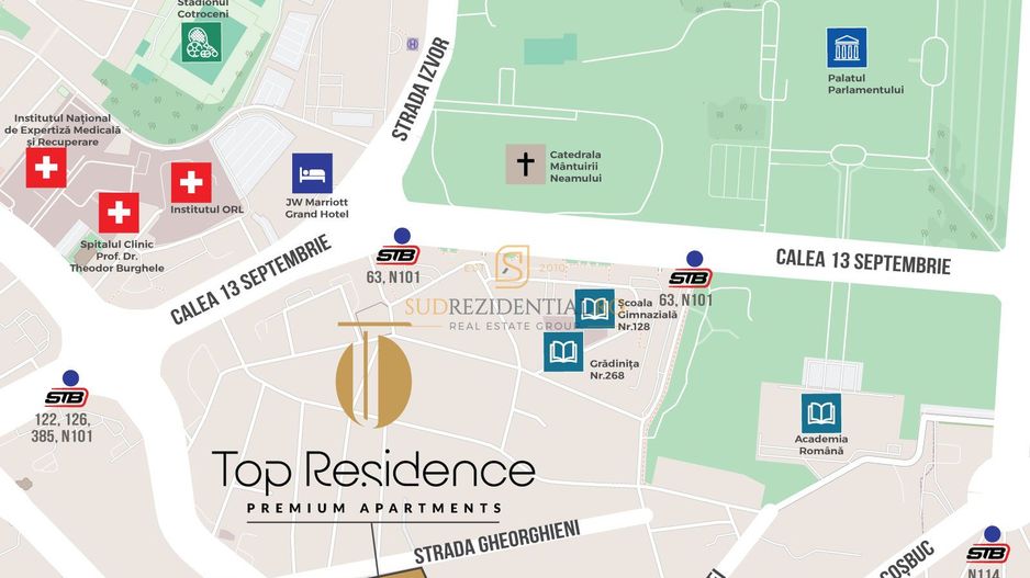 Aparatament 2 camere + parcare inclusa - Zona Marriott, Panduri - Poză 10