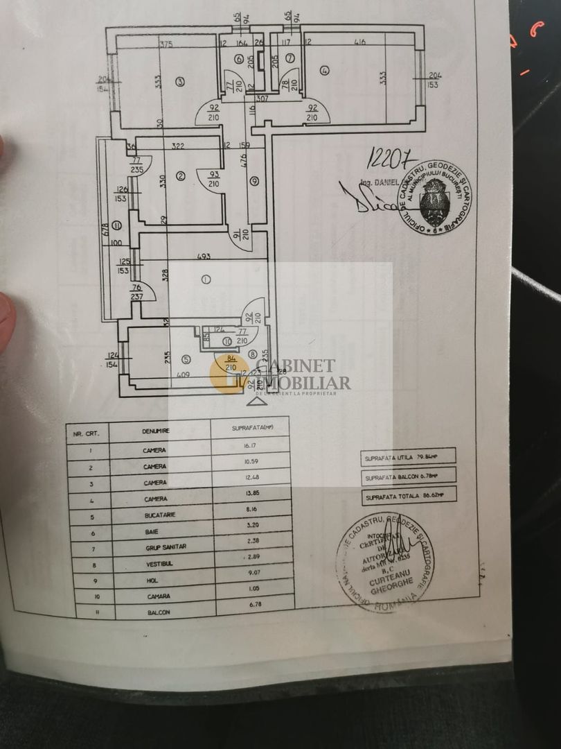 4 Camere - 87MP | Creditabil | Mobilat | Utilat | M Gorjului - 5 min - Schiță 9