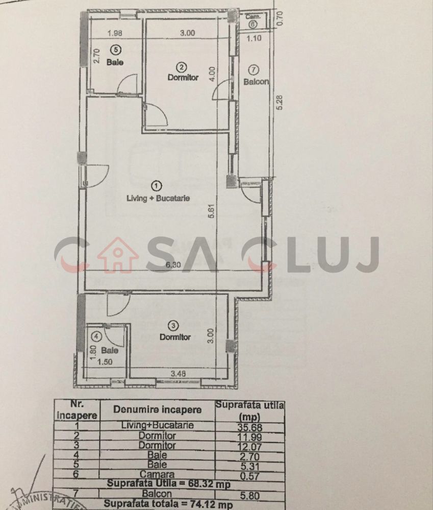 Apartament 3 camere, Ultrafinistat, zona Vivo Moll!! - Poză 11