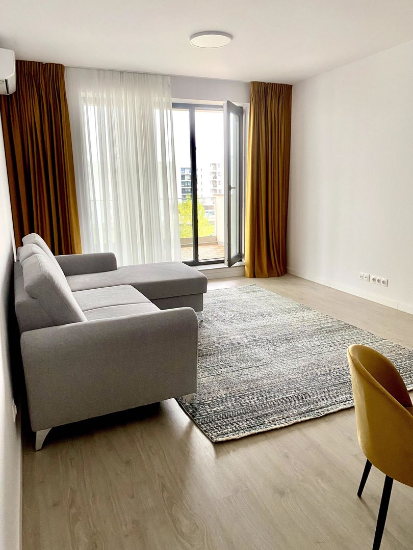 Prima inchiriere | 2 camere | Imobil 2025 | Greenfield Baneasa | Parcare - Poză 2