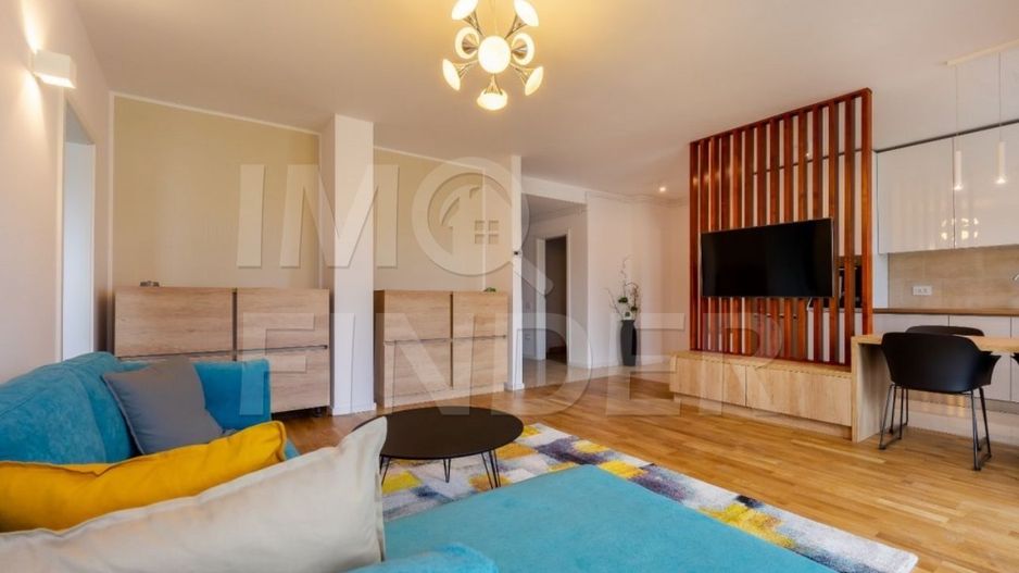Închiriere apartament 3 camere Bună Ziua, 100 mp mobilat lux - Poză 3