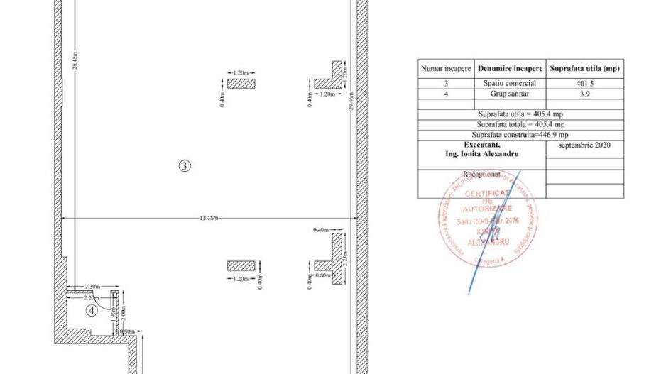 Vanzare spatiu comercial Barbu Vacarescu - 102 The Address  Bucuresti - Poză 1