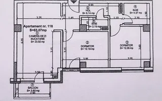 APARTAMENT 3 CAMERE | SOPORULUI | 63 MP | PARCARE SUBTERANA - Poză 12