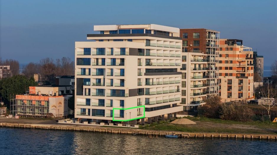 2 camere Mamaia | Private Lake- bloc 2025| Vedere frontală la lac, la 5 m de apa - Poză 2