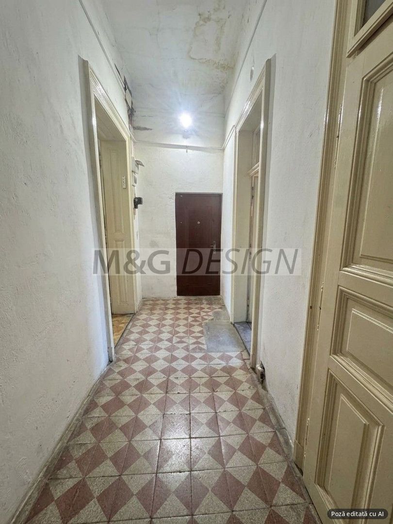 Apart cladire istorica Sinaia etaj 1 cu centrala - Poză 3