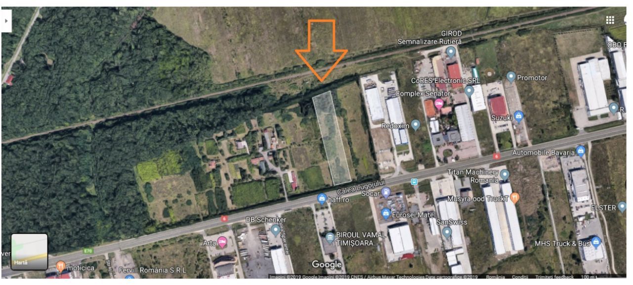 Teren Calea Lugojului 7614mp S+P+7E+Er | Institutii si Servicii - Poză 1