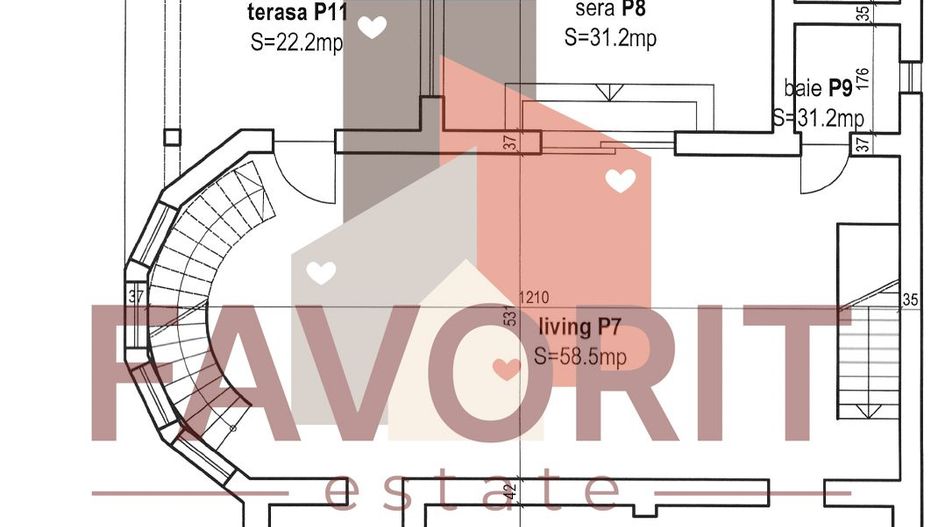 COMISION 0%. Casa individuala in centrul Dumbravitei. Oportunitate imobiliara - Schiță 35