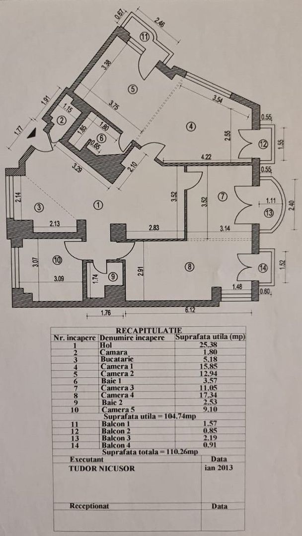 UNIRII FANTANI - 5 camere de vanzare - investitie rara si eleganta - Poză 8