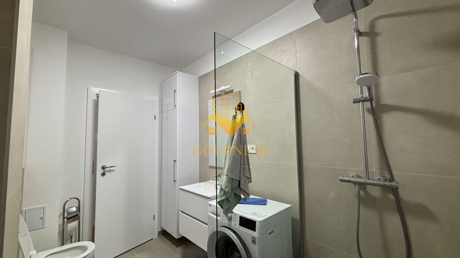 3 camere, modern, parcare, prima închiriere, terasă 46 mp, totul nou - Poză 8