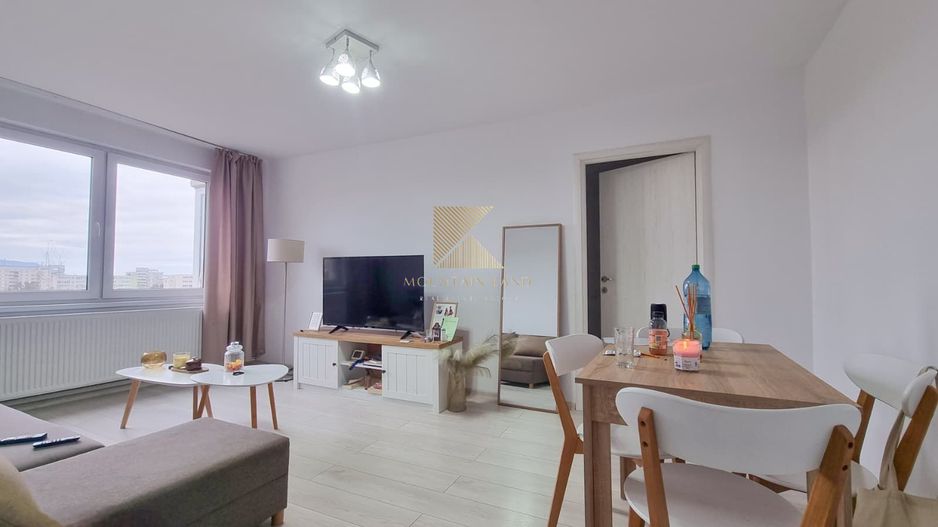 Apartament de 2 camere, semidecomandat, etaj 6/10, mobilat, Victoriei4 - Poză 5