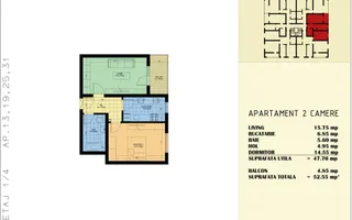 APARTAMENT 2 CAMERE RENOVAT COMPLET - Poză 20