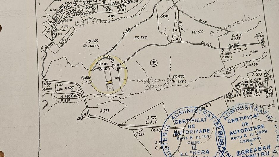 Vanzare teren Balotesti, la padure - Poză 7