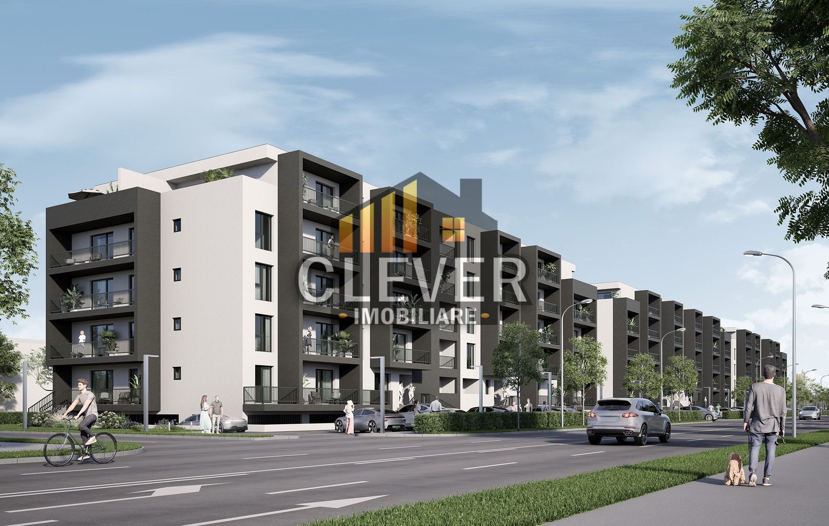 2 Camere | 61,3 mp | Dormitor 20 mp | Pallady | Comision 0% - Poză 5