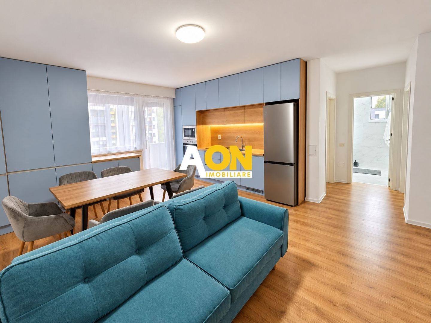 Apartament 3 camere, mobilat, utilat, 68 mp + boxă 10 mp, zona Arex - Poză 1