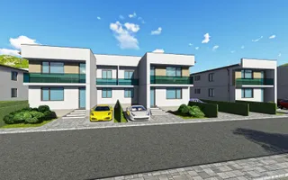 Casă modernă tip quadruplex, 83 mp utili,  curte 170 mp – Cartierul Arhitectilor - Poză 11
