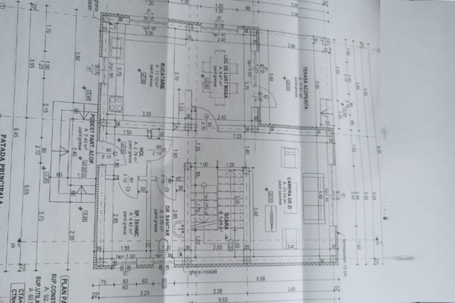 Casă nouă în Bod, P+M, de vânzare "la alb" sau "la cheie" - Schiță 24
