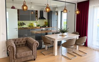 Apartament 4 camere mobilat și utilat, 2 parcări supraterane - Poză 1