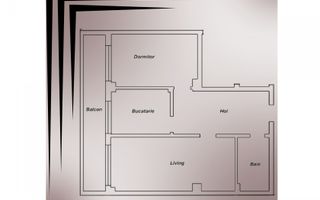 Tomis Nord -Vanzare apartament decomandat cu 2 camere,  bloc nou. - Poză 16