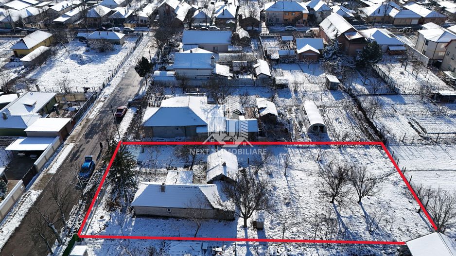 Teren 1.183 mp cu casă bătrânească, deschidere 22,37 ml - Poză 7