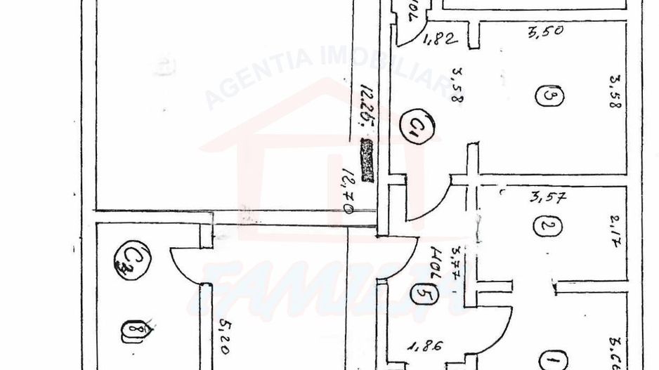 114.000 Euro- casa 3 dormitoare, 2 grupuri sanitare, zona Arcasilor - Poză 8