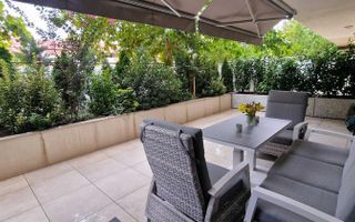 LUX !!! 3 Camere transformate in 2 , terasa de 46mp, mobilat si utilat complet, - Poză 12