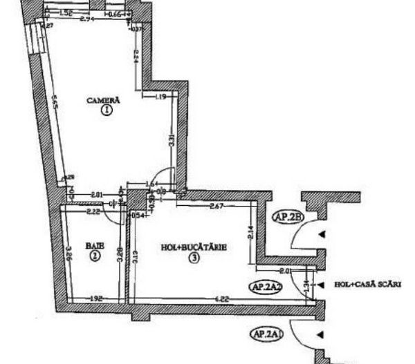 2 camere | birou - punct de lucru | Vasile Lascar | Dacia - Poză 10