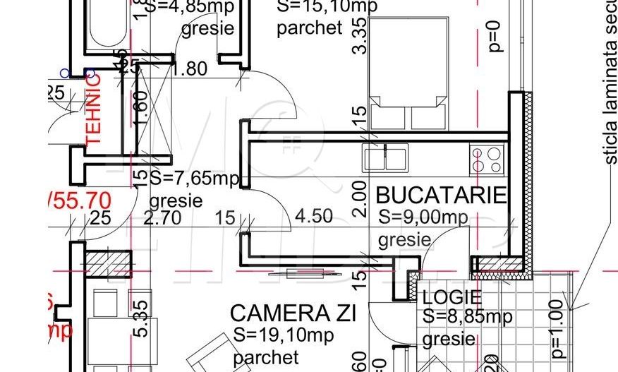 Apartamente Premium 2 camere, Andrei Muresanu- Ansamblu Exclusivist - Poză 12