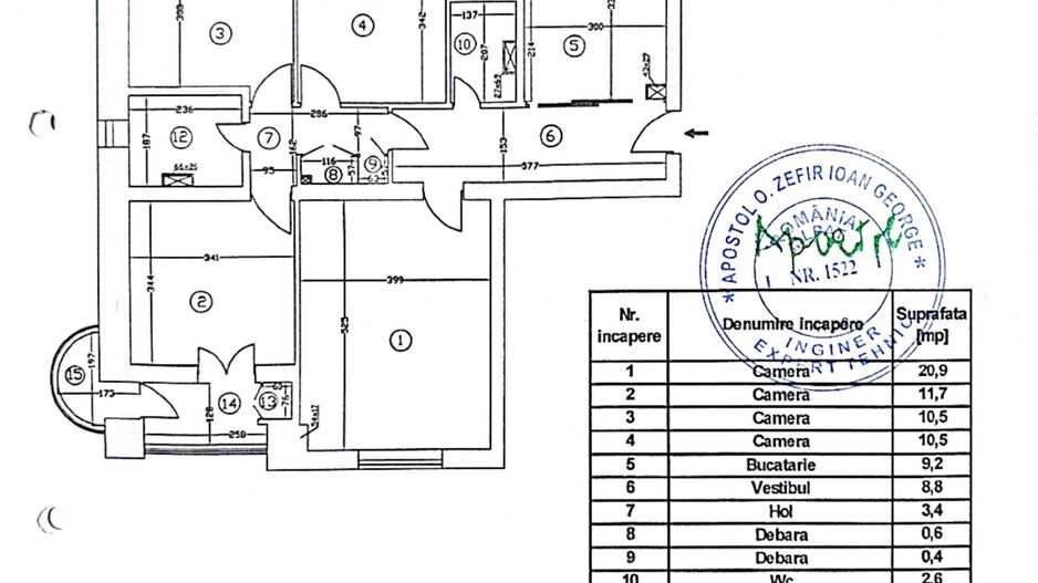 COMISION 0% - Apartament cu 4 camere Calea Calarasi - vedere laterala - Poză 19