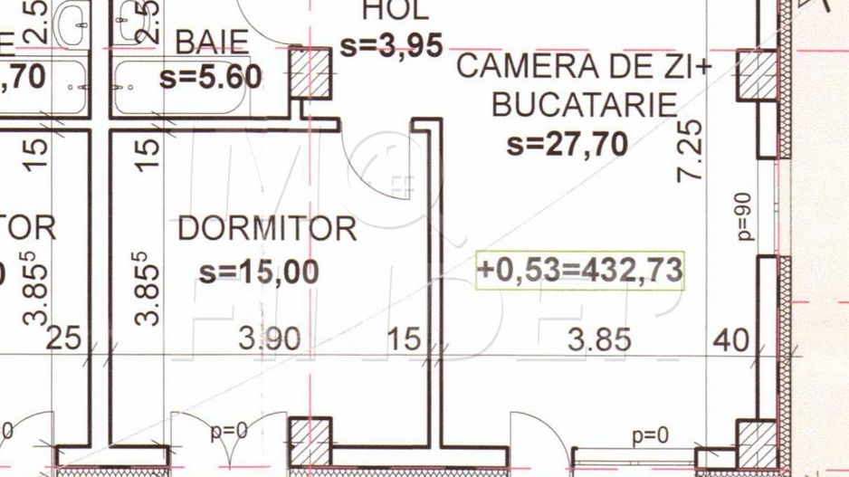 Vanzare apartament 2 camere Andrei Muresanu 52 mp utili - Poză 2