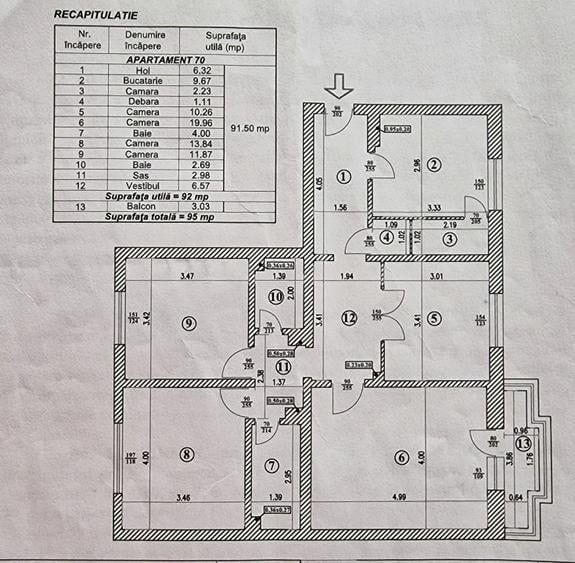Vanzare Apartament 4 Camere Adiacent Nerva Traian - Centrala Proprie - Poză 9
